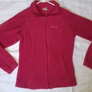 Columbia pink fleece